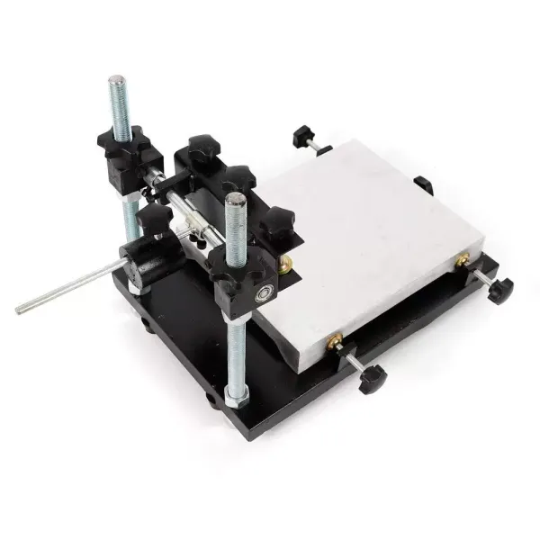 300X240MM Manual Adjustable Aluminum Plate Printing Table