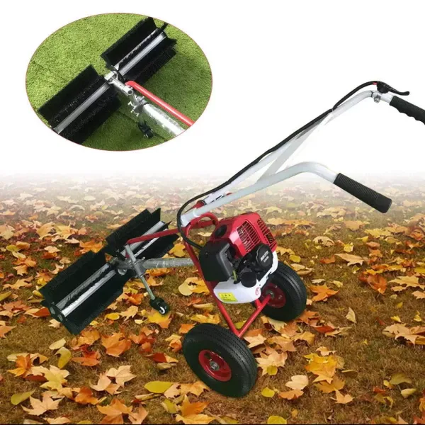 43CC 2-stroke Gas Broom Driveway And Lawn Power Broom Lawn Sweeper Hand Broom Cleaning Tool 2-stroke Gasoline Engine For Cleaning 43CC 2-stroke Gas Broom Driveway And Lawn Power Broom Lawn Sweeper Hand Broom Cleaning Tool 2-stroke Gasoline Engine For Cleaning