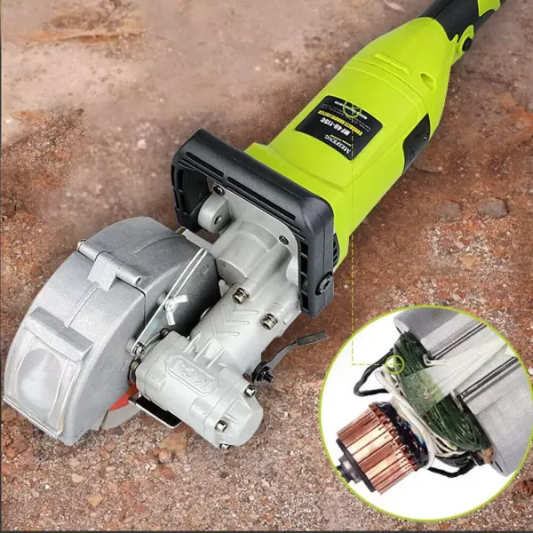 4000W Electric Wall Chaser Groove Cutting Machine Slotting Machine Wall Slotting Machine For Cutting Mineral Materials Very Convenient