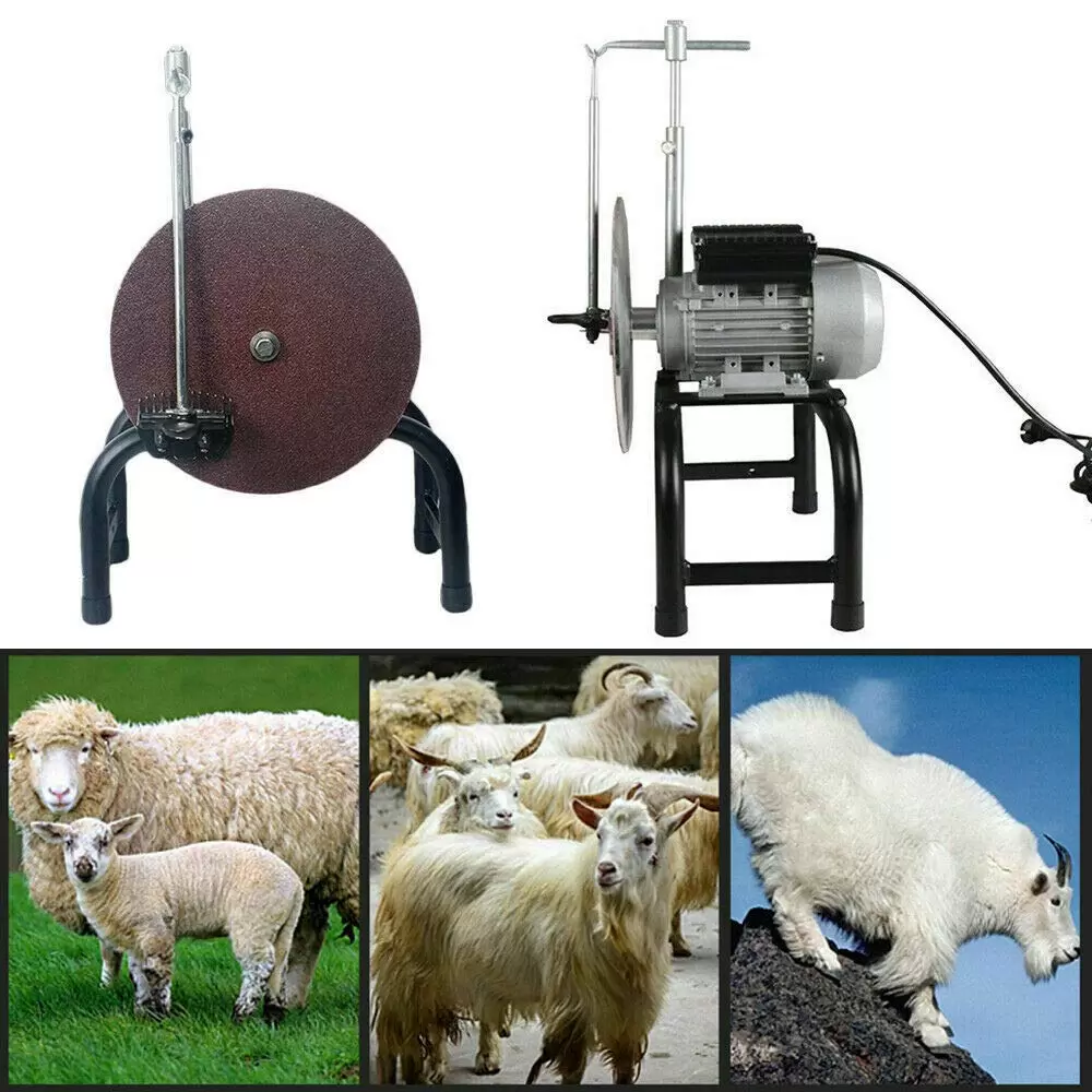 480W Electric Sheep Shear Grinder Sheep Shearer Large Motor a Good Partner for the Sheep Shearer Suitable for Home Use and Animal Husbandry 480W Electric Sheep Shear Grinder Sheep Shearer Large Motor a Good Partner for the Sheep Shearer Suitable for Home Use and Animal Husbandry