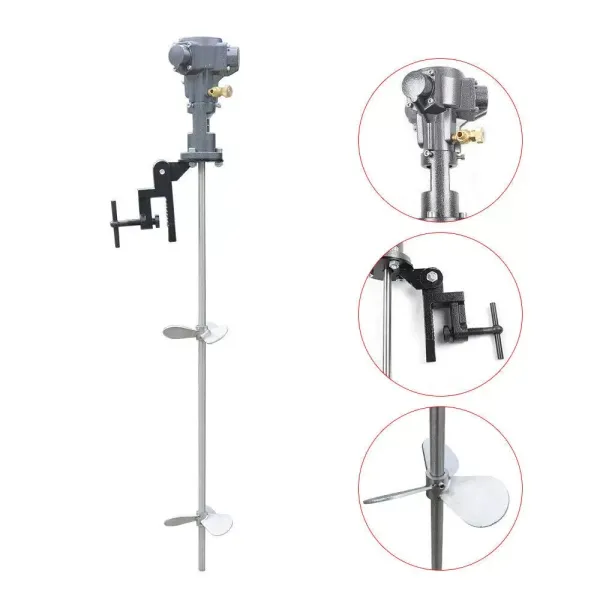Pneumatic Mixer for Mixing Machine, Agitator, Paint Beater, Air Mixer, Paint Mixer, Putty Tank Pneumatic Mixer for Mixing Machine, Agitator, Paint Beater, Air Mixer, Paint Mixer, Putty Tank