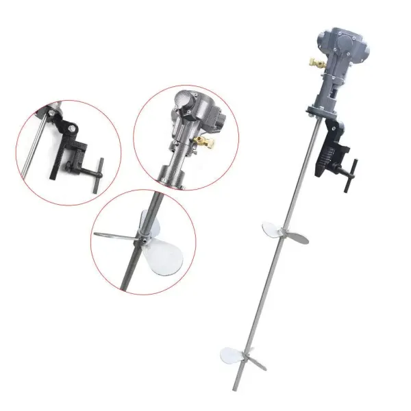 Pneumatic Mixer for Mixing Machine, Agitator, Paint Beater, Air Mixer, Paint Mixer, Putty Tank Pneumatic Mixer for Mixing Machine, Agitator, Paint Beater, Air Mixer, Paint Mixer, Putty Tank