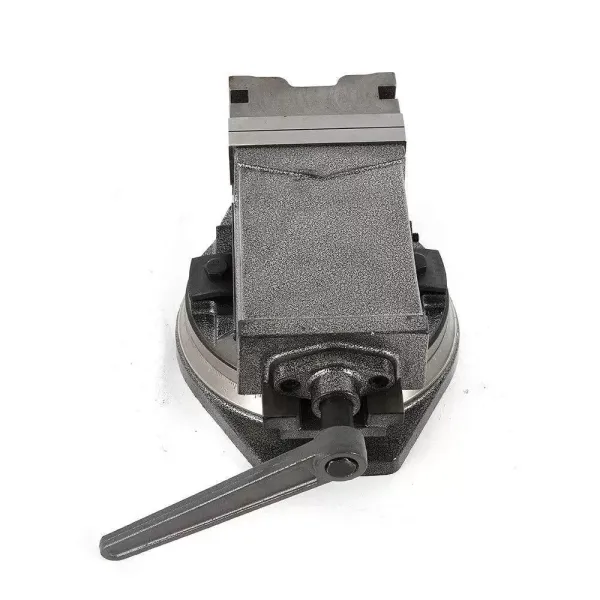 5" Tilting Drill Vise with Rotating Base (125mm Jaw Width, 95mm Jaw Opening, 0° - 90° Tilting, 360° Rotating)