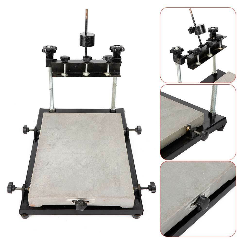 44 x 32cm Manual Stencil Printing Machine Stencil Printer Height 0-120mm Excellent Performance For Precision Printing Of Small Areas 44 x 32cm Manual Stencil Printing Machine Stencil Printer Height 0-120mm Excellent Performance For Precision Printing Of Small Areas