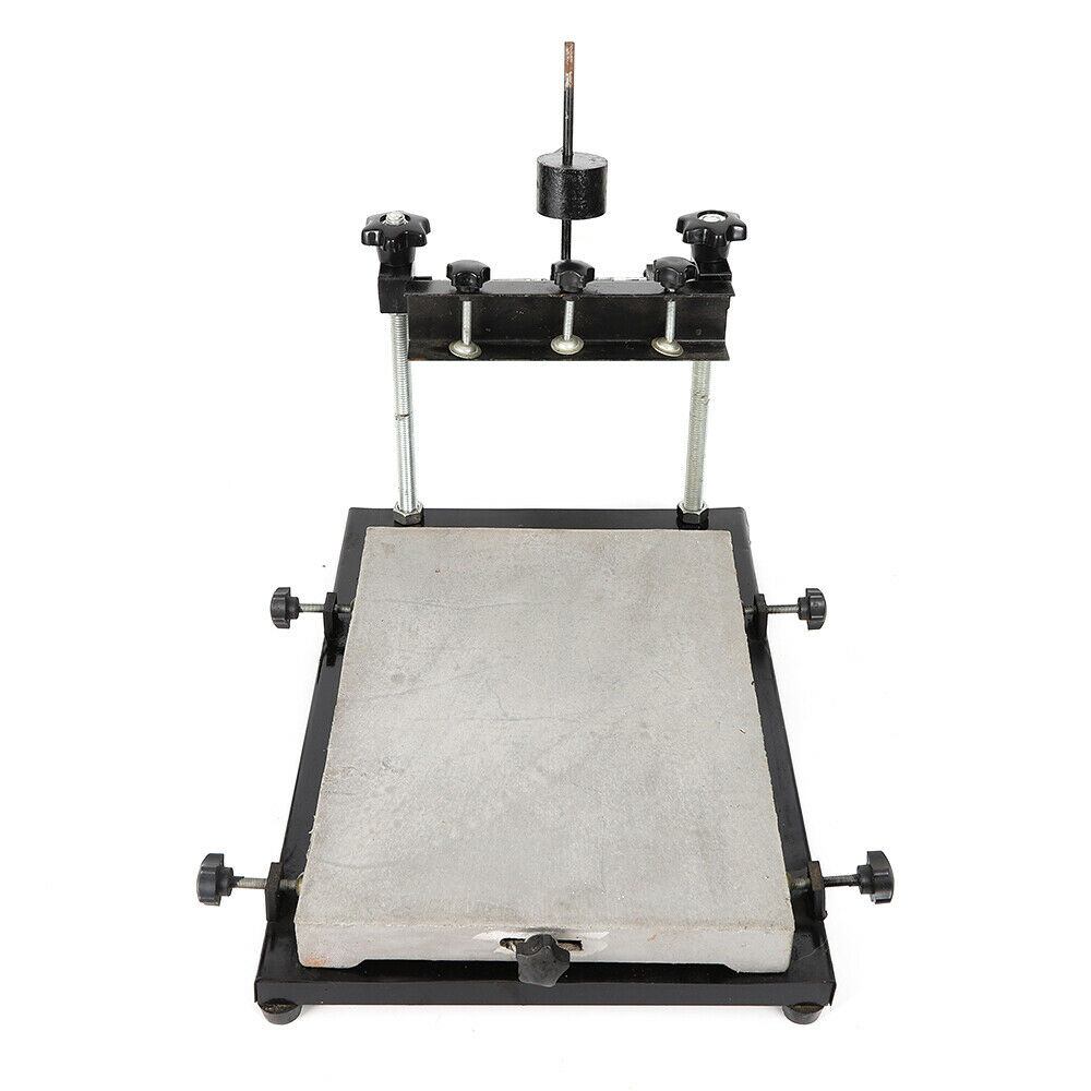 44 x 32cm Manual Stencil Printing Machine Stencil Printer Height 0-120mm Excellent Performance For Precision Printing Of Small Areas 44 x 32cm Manual Stencil Printing Machine Stencil Printer Height 0-120mm Excellent Performance For Precision Printing Of Small Areas