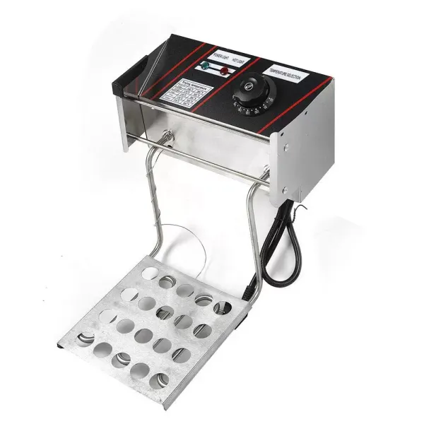 Electric Stainless Steel Fryer with Stainless Steel Lid 5.5 L 2500 W with Temperature Control Indicator Light Basket Lid Thick Tank for Buffalo Wings Chicken Electric Stainless Steel Fryer with Stainless Steel Lid 5.5 L 2500 W with Temperature Control Indicator Light Basket Lid Thick Tank for Buffalo Wings Chicken