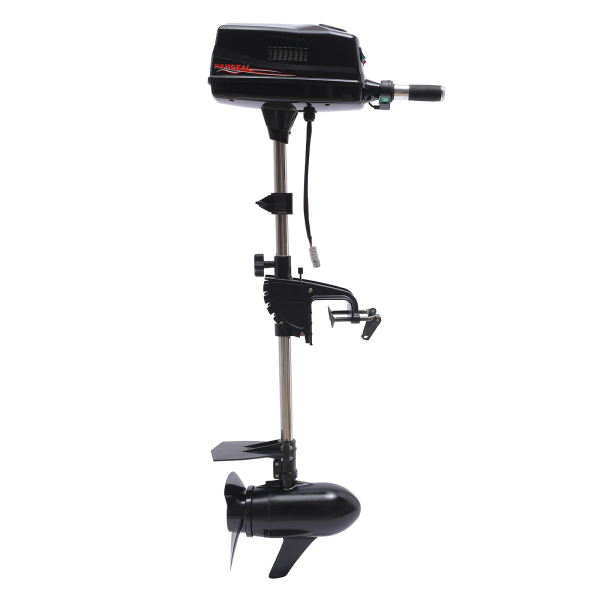 2.2kw 48V 8.0HP Electric Outboard Motor Brushless Fishing Boat Motor Adjustable Clamp Fixed Ring Reinforced Propeller Anti-swirl Plate High Efficiency Low Noise