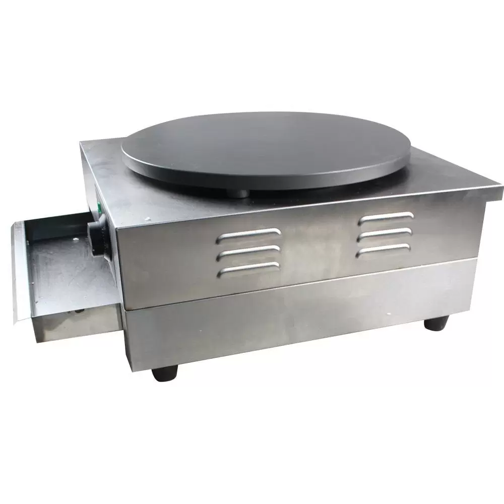 Crepe Machine - 3000 W - Non-Stick Stainless Steel Coating - For Crepes, Pancakes, Omelettes, Palate Ham Crepe Machine - 3000 W - Non-Stick Stainless Steel Coating - For Crepes, Pancakes, Omelettes, Palate Ham