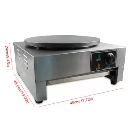 Professional Crepe Maker Crepe Machine 3000W Diameter 40CM