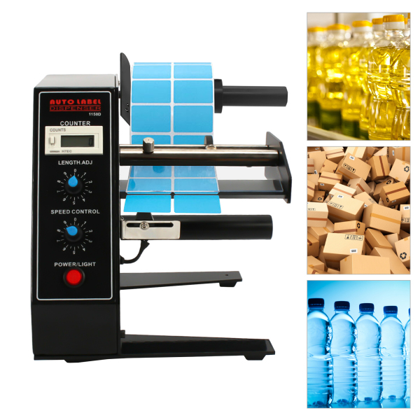 6 Digit LED Auto Label Dispenser Car Auto Sticker Cutting Machine Label Dispenser For Assembly Lines Manufacturing Plants Retail Places
