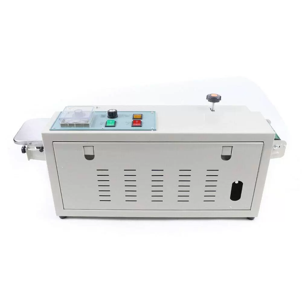 Automatic Continuous Belt Sealer 0-2m/min Sealing Speed Continuous Bag FR-900 Sealer Suitable for Film and Plastic Bags Green Automatic Continuous Belt Sealer 0-2m/min Sealing Speed Continuous Bag FR-900 Sealer Suitable for Film and Plastic Bags Green