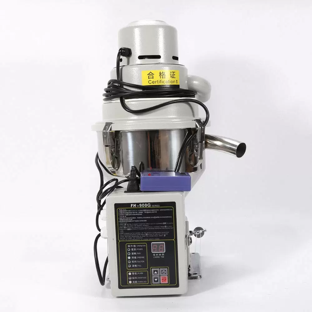 300G Vacuum Feeding Automatic Material Feeding Machine High Efficiency 1.2KW 220V Automatic Alarm Easy to Use Protect Materials From Pollution