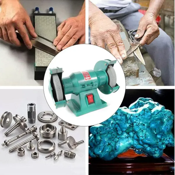 250W Double Grinding Machine 125MM Bench Grinder Home Use 250W Double Grinding Machine 125MM Bench Grinder Home Use