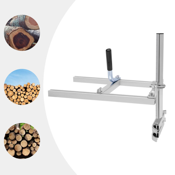 Chainsaw Mill 14-20" Portable Chainsaw Mobile Sawmill Small Wood 14~20" Portable Adjustable Chain Saw Milling Chainsaw Mill Attachment Planking
