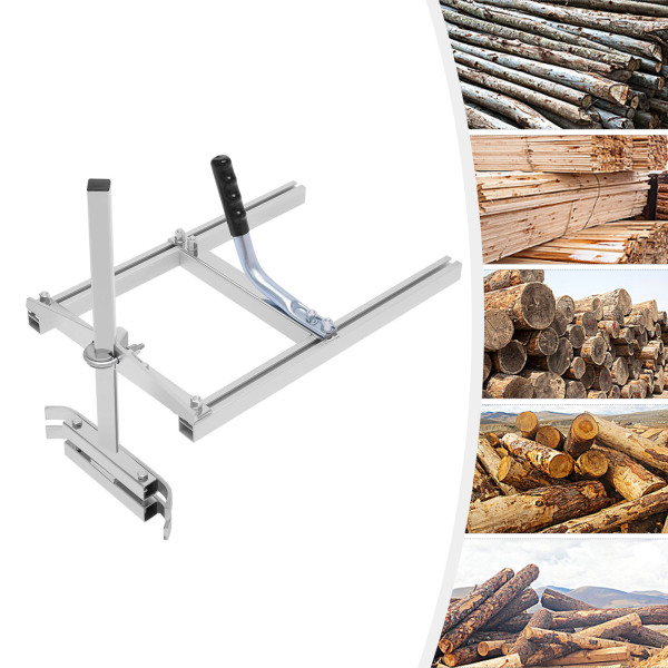 Chainsaw Mill 14-20" Portable Chainsaw Mobile Sawmill Small Wood 14~20" Portable Adjustable Chain Saw Milling Chainsaw Mill Attachment Planking