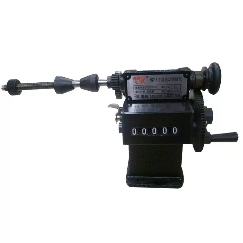 0–99999 Dual-purpose hand reel with cast iron frame