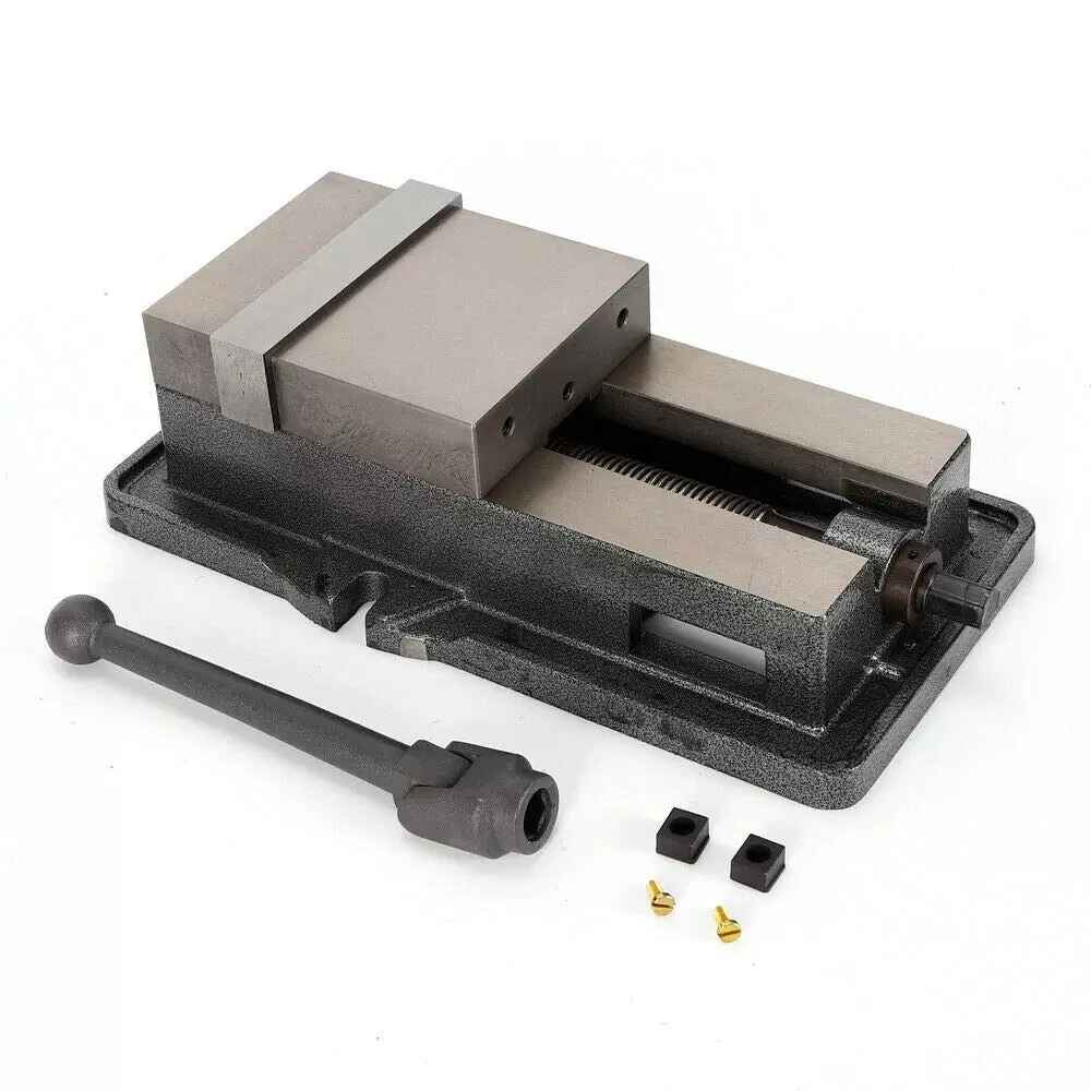 6" Professional Precision Bench Vise Woodworking Metalworking Cutting Line Vise 6 inch Accurate Lock Precision Vise Lock Vice Milling Drilling