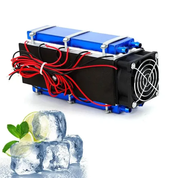 576W Peltier Module Thermoelectric Peltier Cooling System Support Space 1-2 Cubes 8 Chip DIY Peltier Cooler 576w Water Cooling Device 12V 576W Peltier Module Thermoelectric Peltier Cooling System Support Space 1-2 Cubes 8 Chip DIY Peltier Cooler 576w Water Cooling Device 12V