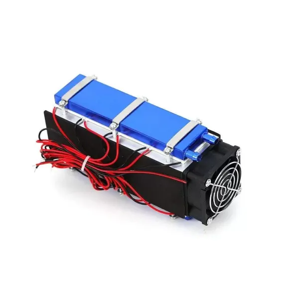 576W Peltier Module Thermoelectric Peltier Cooling System Support Space 1-2 Cubes 8 Chip DIY Peltier Cooler 576w Water Cooling Device 12V
