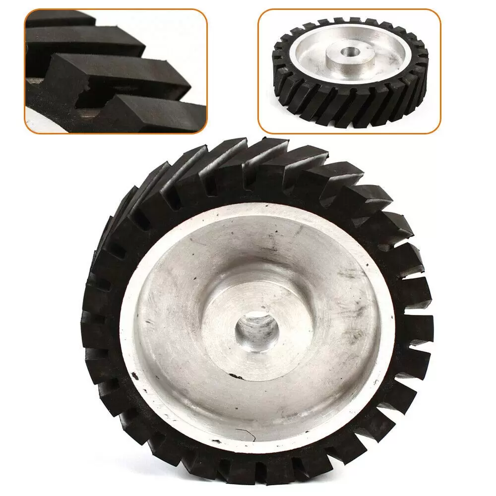 Rubber Belt Sander - 200mm - Serrated Rubber Blade - Thickness: 50mm
