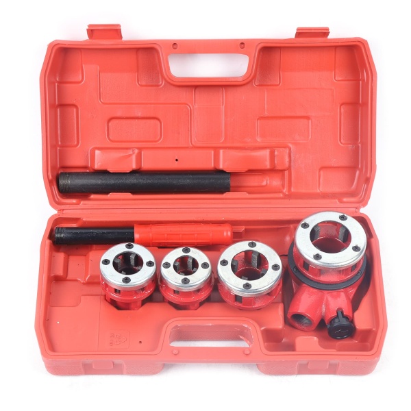 Type 62 4-head Dumpling Plate, Pipe Thread Cutting Set, Hand Cutting, Stock Cutting Set, Pipe Cutter