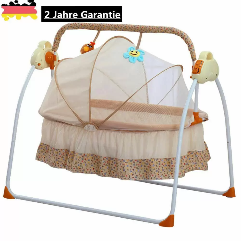 Electric Baby Swing 3 Color Automatic Baby Rocker Baby Bed Baby Cradle with Music and Mosquito Nets Rocking Basket Bassinet Newborn Crib Bed Electric Baby Swing 3 Color Automatic Baby Rocker Baby Bed Baby Cradle with Music and Mosquito Nets Rocking Basket Bassinet Newborn Crib Bed