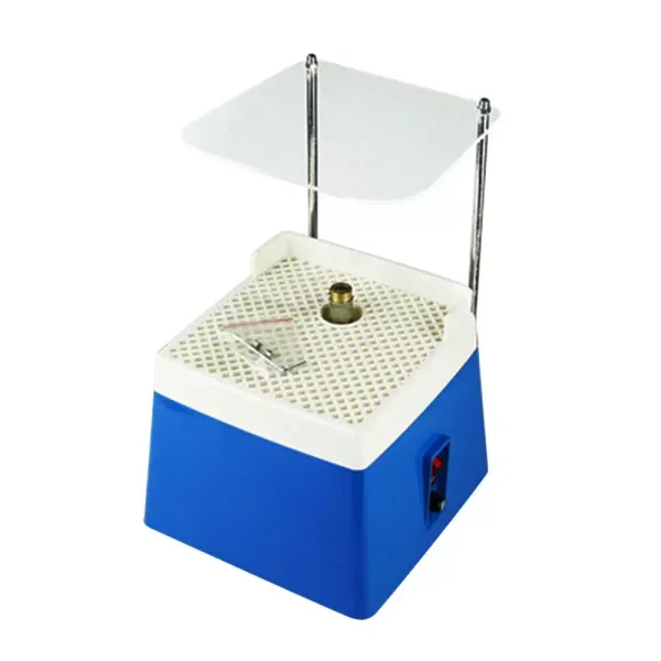 220V Mini Portable Stained Grinder Diamond Glass Art Grinding Tools Blue with Grinding Wheel 250*250*250 mm For Grinding Glass Ceramics Blue