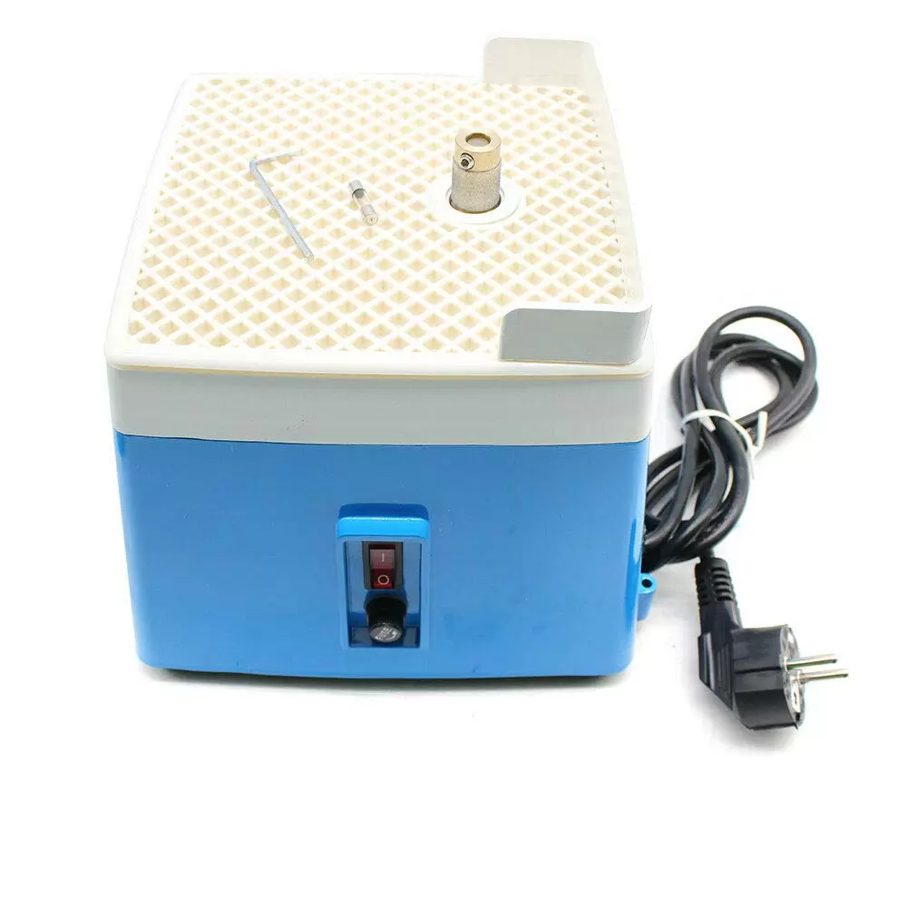 Mini Portable Stainless Steel Electric Grinder Diamond Glass Art Grinding Machine Glass Sander Sanding Tools 220V for Grinding Glass Ceramics