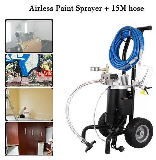 1.2HP Airless Paint Sprayer 900W 1.9L/min Paint Spray Gun Kit Spray Gun + Hose