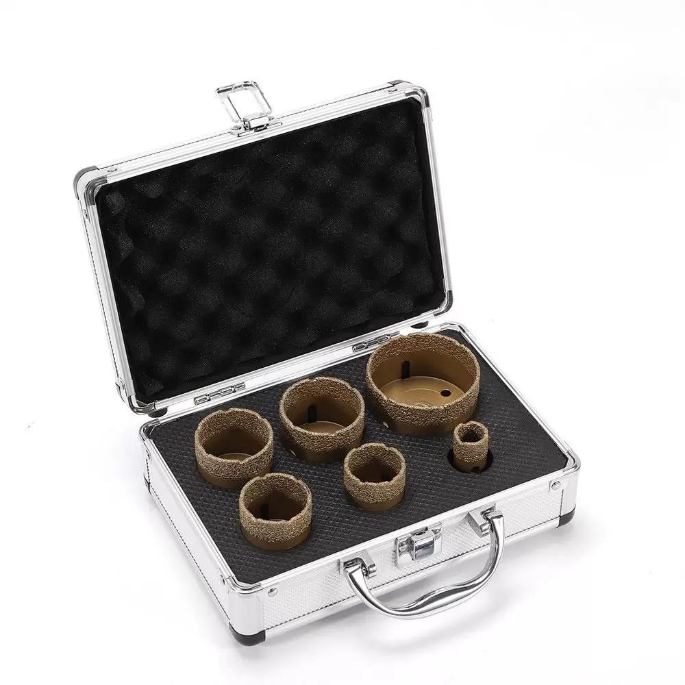 6pcs Professional Diamond Drill Bits Set for Granite Porcelain Tiling Tool Diamond Drill Bit Kit