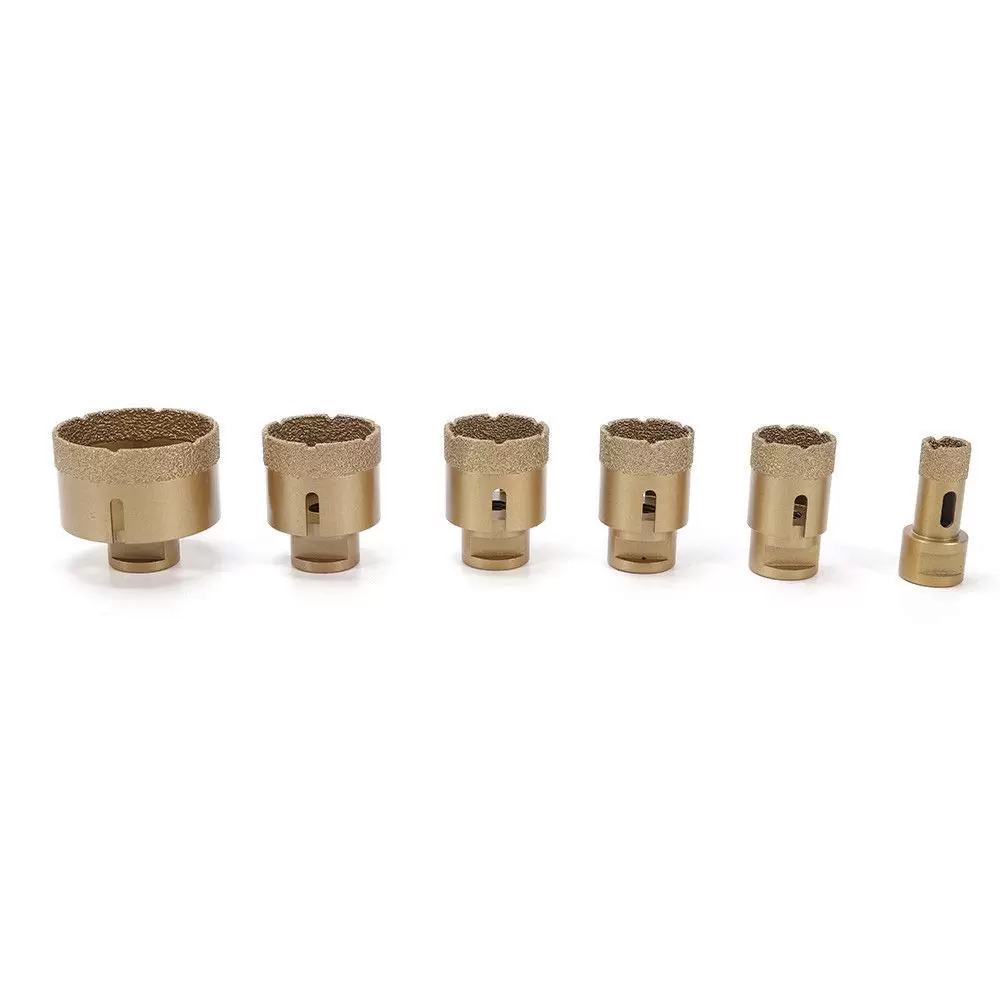 6pcs Professional Diamond Drill Bits Set for Granite Porcelain Tiling Tool Diamond Drill Bit Kit 6pcs Professional Diamond Drill Bits Set for Granite Porcelain Tiling Tool Diamond Drill Bit Kit