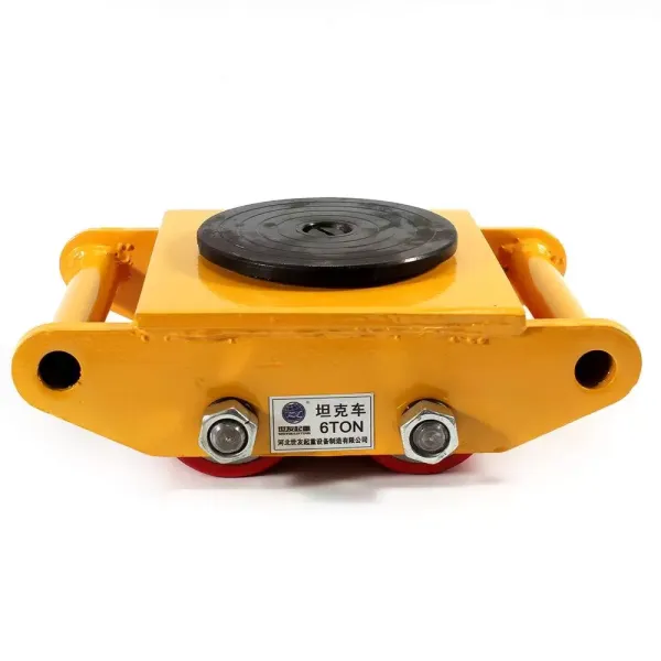 6T Transport Chassis Help With Transporting Heavy Loads Heavy-duty Armored Casters Transport Caster Kit For Warehousing Distribution And Transportation