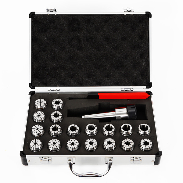 21 sets of ER32 MT3 Shank Collet Chuck 3-20mm chuck and storage box MT3 ER32 precision collet set for C milling machines