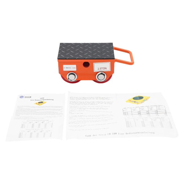 Heavy Duty 2.5T - 5500lb Transport Casters - Heavy Duty - Industrial Casters - Yellow