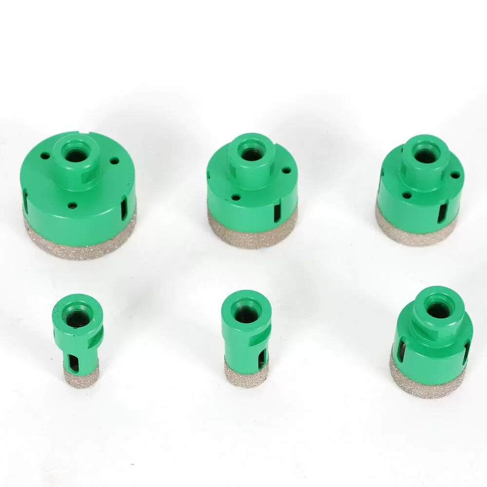 6pcs Diamond Hole Saw 20/25/42/50/55/68mm M14 Tool Kit 6pcs Diamond Hole Saw 20/25/42/50/55/68mm M14 Tool Kit