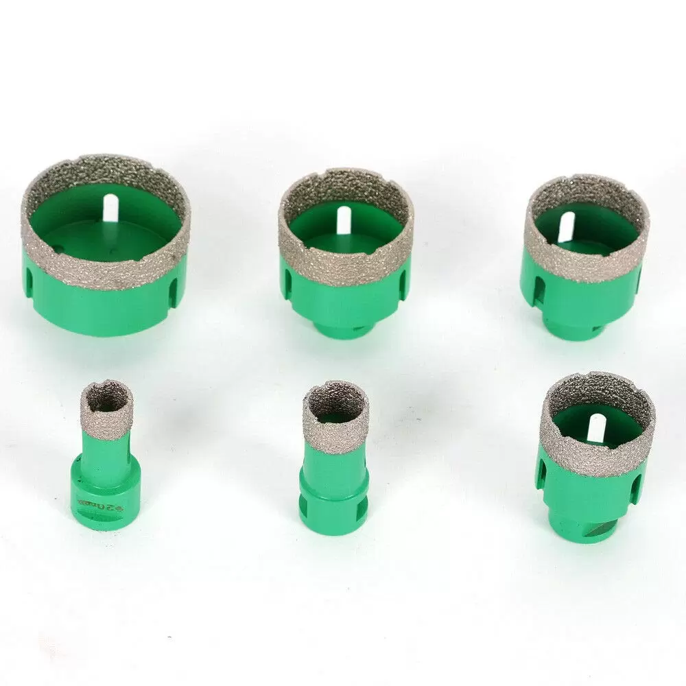 6pcs Diamond Hole Saw 20/25/42/50/55/68mm M14 Tool Kit 6pcs Diamond Hole Saw 20/25/42/50/55/68mm M14 Tool Kit