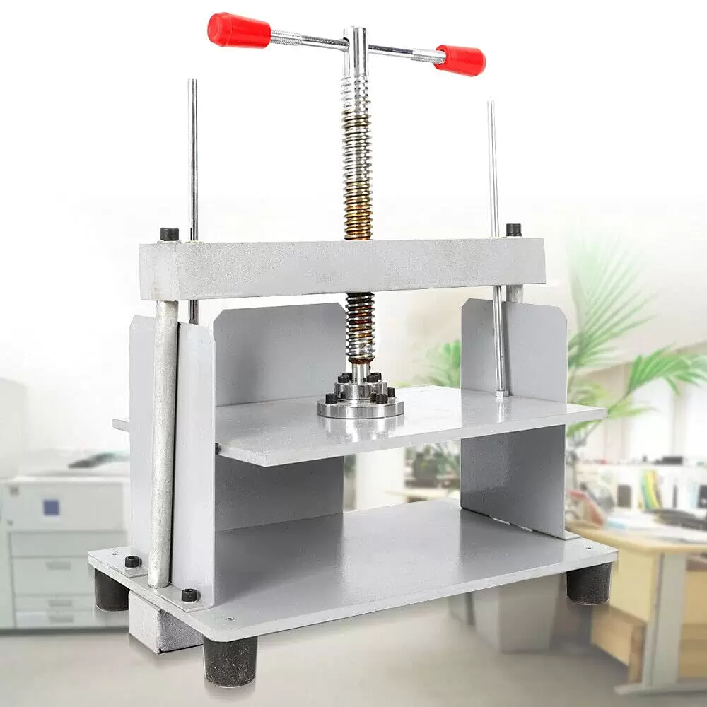 A4 Steel Bookbinding Press Manual Machine Flat Paper Flattened Shape with Balance Bar 150mm Manual Book Flattening Nipping Machine A4 Steel Bookbinding Press Manual Machine Flat Paper Flattened Shape with Balance Bar 150mm Manual Book Flattening Nipping Machine