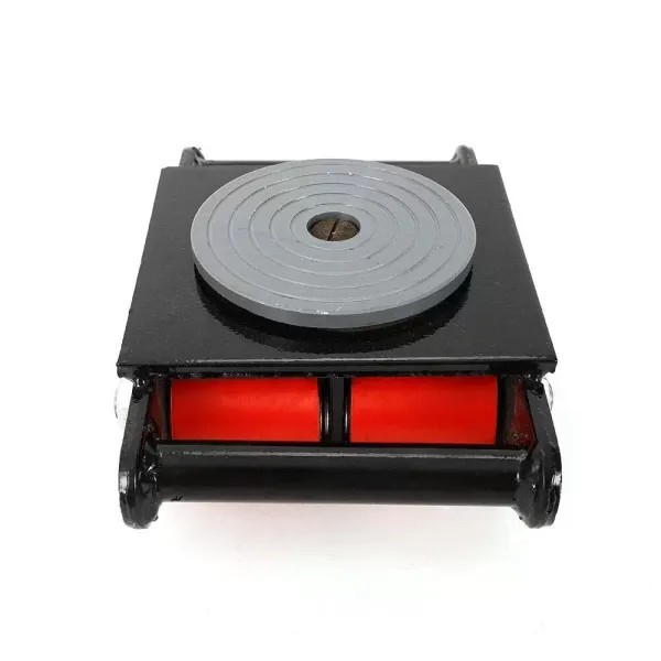 Pro Lift Armored Wheels 6 Ton Machinery Mover Made of Cast Steel PU With 360° Rotation Canopy 4 PU Anti-slip Roller for Storage Distribution and Transportation Black Pro Lift Armored Wheels 6 Ton Machinery Mover Made of Cast Steel PU With 360° Rotation Canopy 4 PU Anti-slip Roller for Storage Distribution and Transportation Black