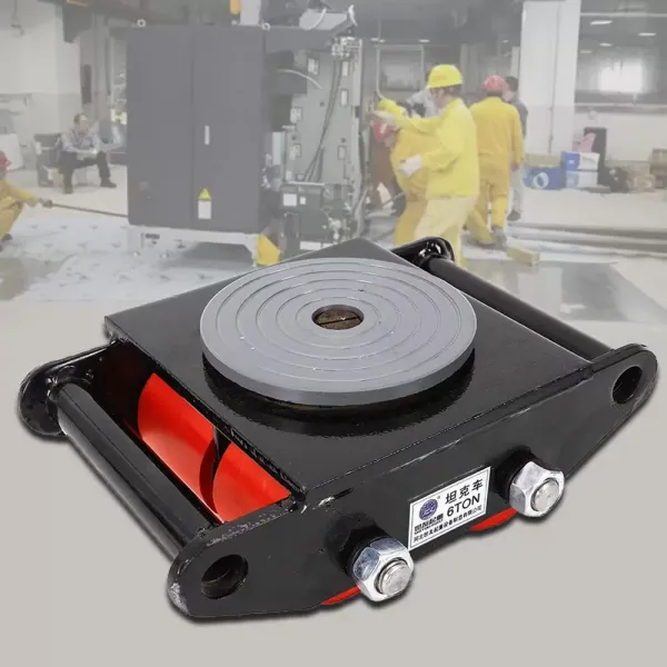 Pro Lift Armored Wheels 6 Ton Machinery Mover Made of Cast Steel PU With 360° Rotation Canopy 4 PU Anti-slip Roller for Storage Distribution and Transportation Black Pro Lift Armored Wheels 6 Ton Machinery Mover Made of Cast Steel PU With 360° Rotation Canopy 4 PU Anti-slip Roller for Storage Distribution and Transportation Black