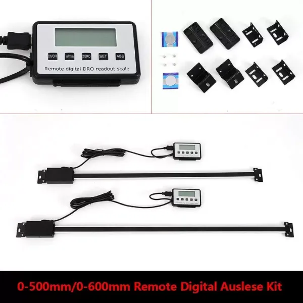 0-600mm LCD Digital Display Kit for Lathes and Milling Machines Woodworking