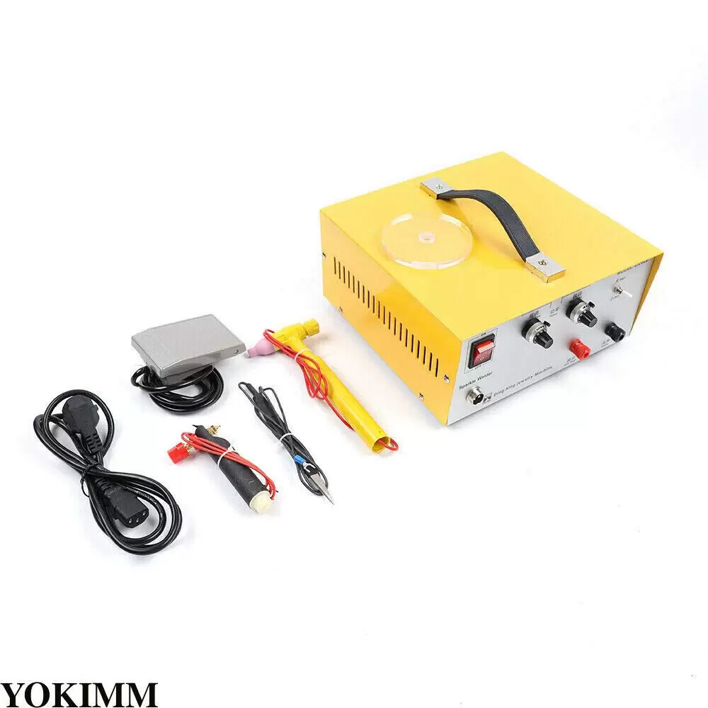 Pulse 220V 80A Manual Spot Welding Station for Gold Silver Steel Jewelry Spot Welding Tool Necklaces Earrings And Other Ring Closure Pulse 220V 80A Manual Spot Welding Station for Gold Silver Steel Jewelry Spot Welding Tool Necklaces Earrings And Other Ring Closure