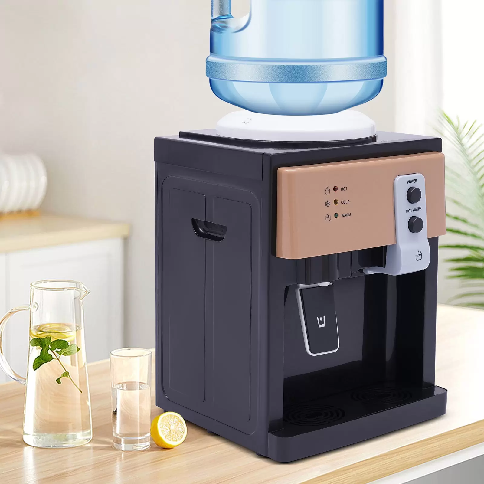 220 V stainless steel electric water dispenser - For office use - Maximum capacity: 18.9 l