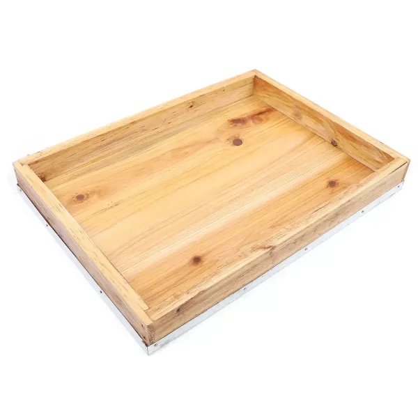 2 Layer 8-Frames Complete Bee keeping Kit Waterproof Wax Coated Bee home Includes Frames and Beeswax Coated Foundation Sheet