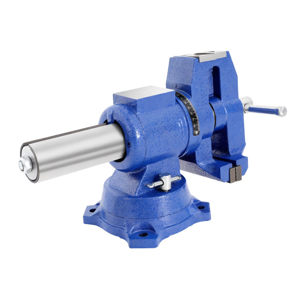 Bench Vise Table Vise for Workbench Multi-Purpose Heavy Vise Large Rotary Vise 100mm for Milling Machine 2 Axes 360° Rotation Steel Jaws
