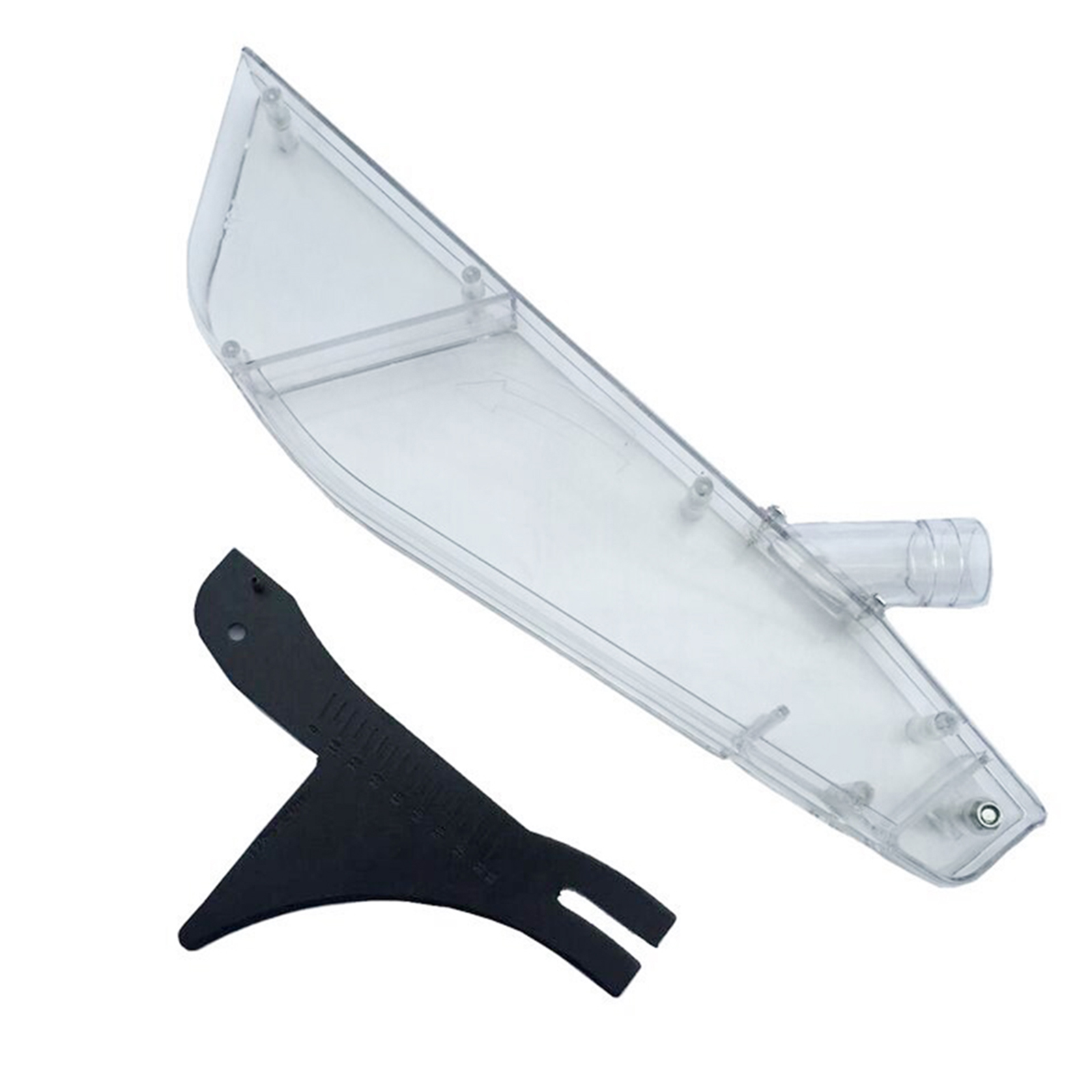 12in Clear Table Saw Protective Cover, Dispensing Plate Saw Protective Cover, Protective Cover with Dispensing plate