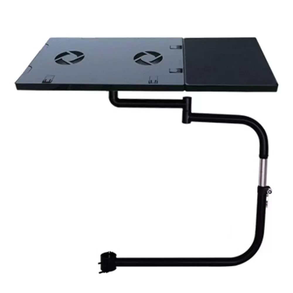 Kangten Laptop Holder Extendable Chair Armrest Keyboard Support with Mouse Mat Elbow Wrist Support Chair Shaft Clamp