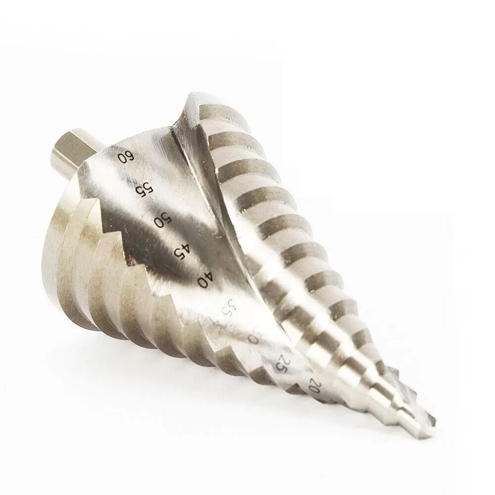 Professional step drill - Tapered metal drill - 6-60 mm - For metal, wood and plastic