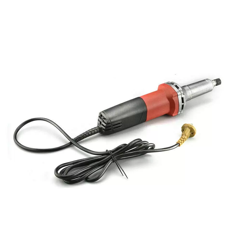 J-25 Electric Straight Grinder Die Grinder Polishing Grinding Machine Electric Straight Die Grinder Handheld Variable Speed Grinding Machine 6mm 600W