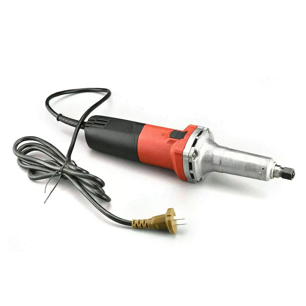 J-25 Electric Straight Grinder Die Grinder Polishing Grinding Machine Electric Straight Die Grinder Handheld Variable Speed Grinding Machine 6mm 600W
