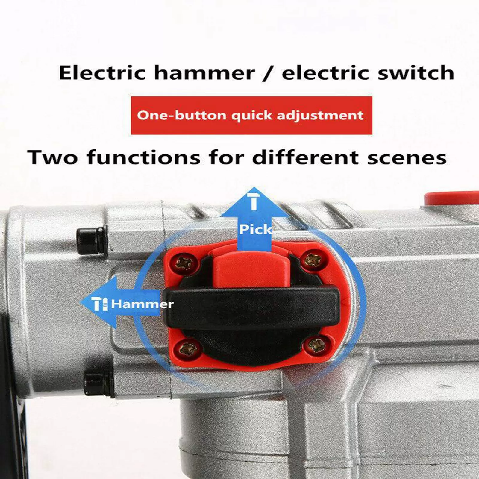 30 Cylinder 2200W Impact Drill Driver - Heavy Steel Multi-Function Electric Drill 30 Cylinder 2200W Impact Drill Driver - Heavy Steel Multi-Function Electric Drill